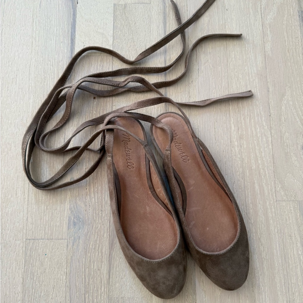 Madewell Brown Leather Loafers Flats